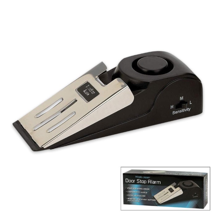 Night Watchman Doorstop Alarm Knives & Swords At The