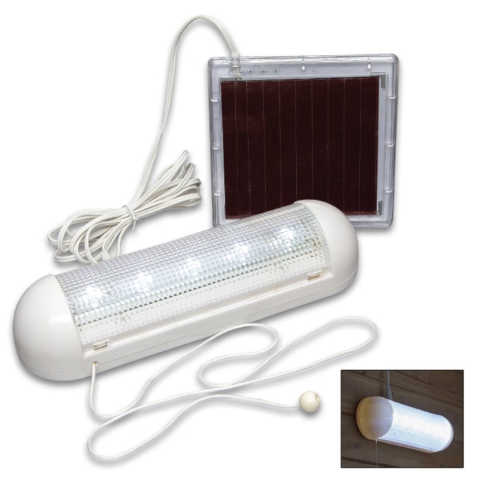 Night Watchman Solar Shed Light 5 Led Lights Pull Cord Switch You May Also Like