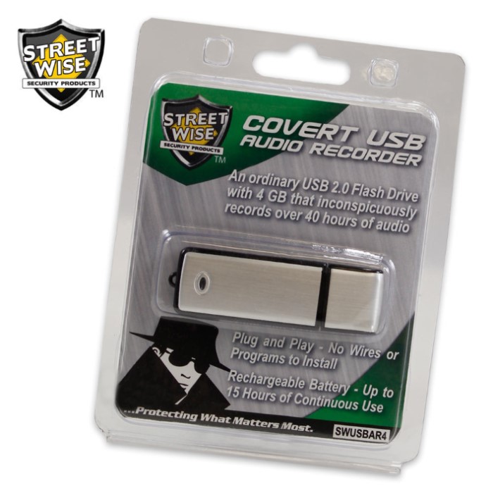 Covert USB Audio Recorder