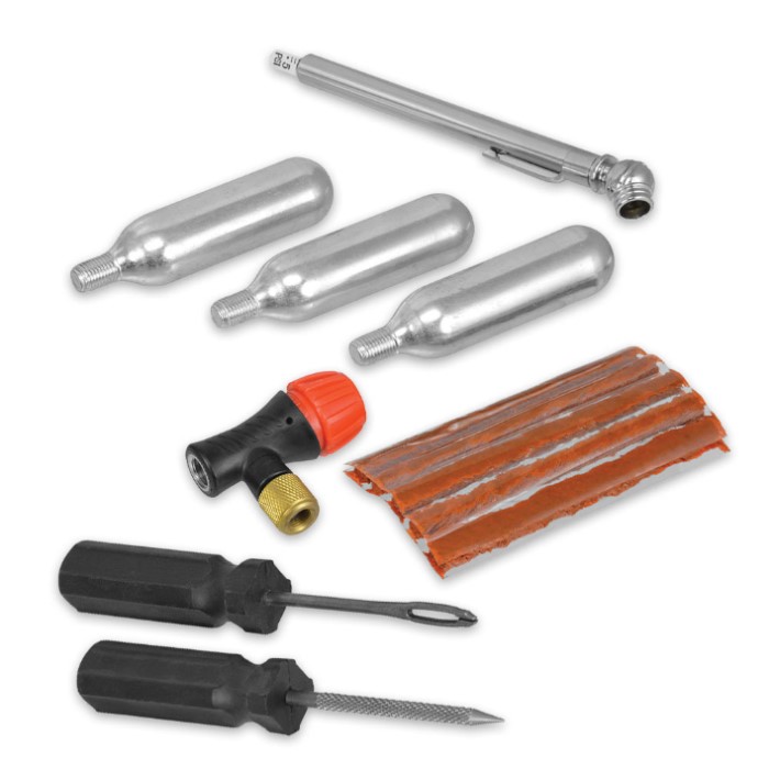 Victor 13Piece ATV Tire Repair Kit Knives & Swords At The
