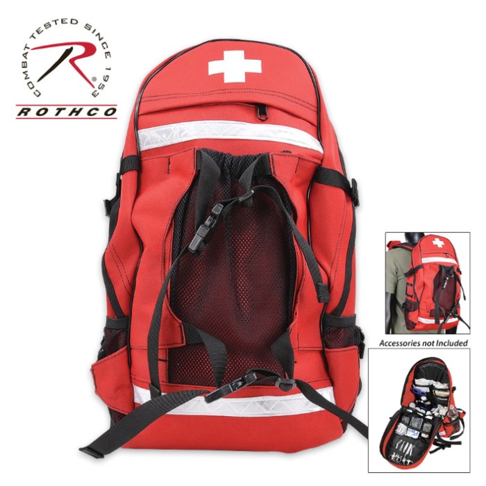 Rothco EMS Trauma Backpack Survival & Camping Gear