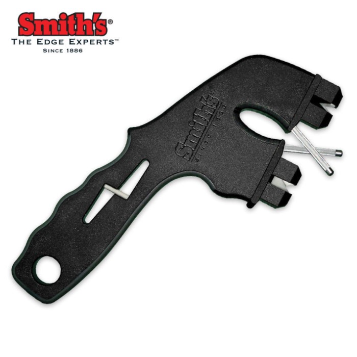 Smith's Knife and Scissor Sharpener 4 in 1 True Swords