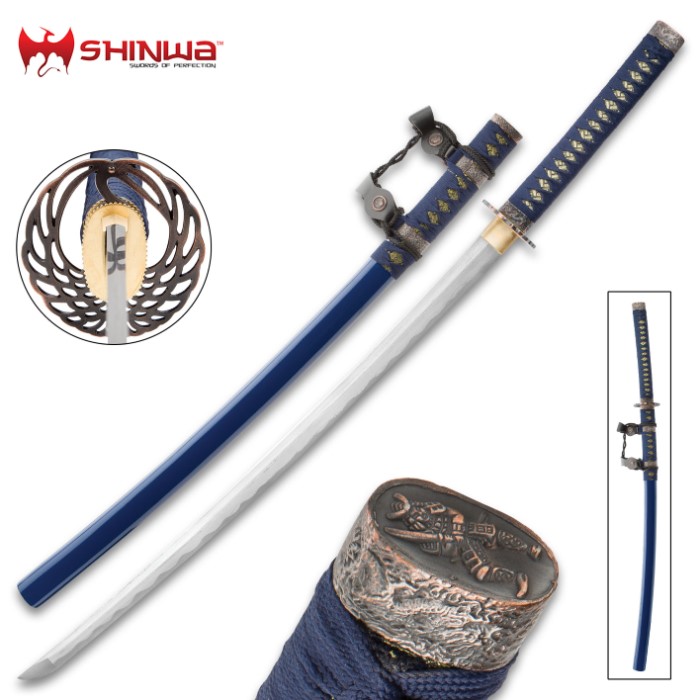 for cleaning katana kit Hand Samurai / Sword Shinwa   Wellspring Tachi Handmade