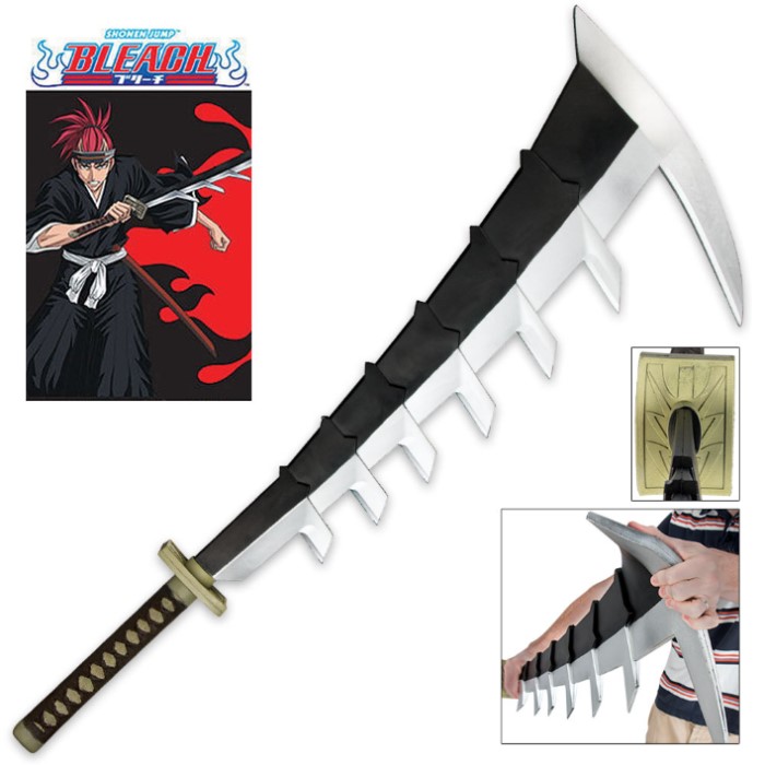 Bleach Renji Abarai Samurai Sword Anime Handle Swords Knives.