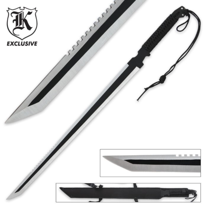 Full Tang Cyborg Ninja Sword | BUDK.com - Knives & Swords At The Lowest ...