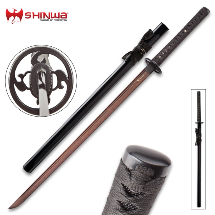 Black Urban Ninja Sword Set