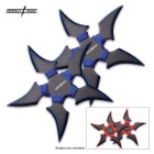 Kung Fu Four-Piece Ninja Throwing Star Set With Pouch | BUDK.com ...