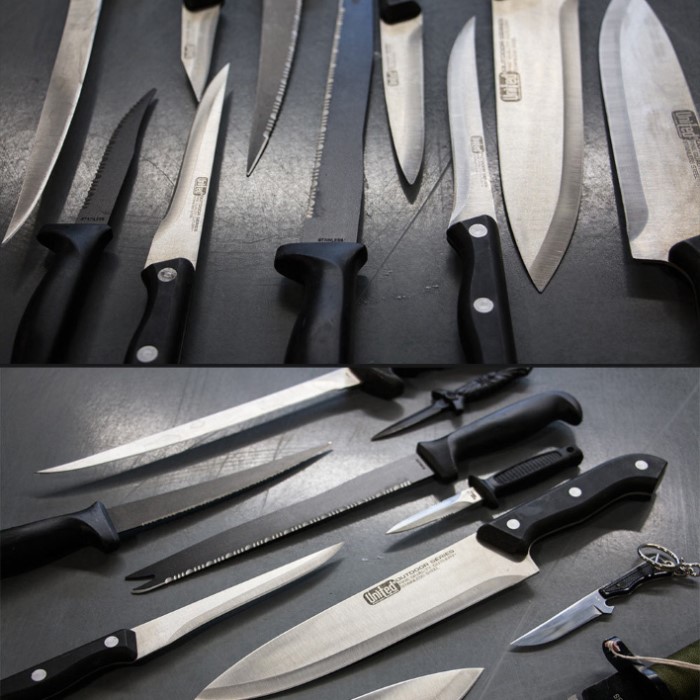 Small Fixed Blade Scratch & Dent Mystery Bag Three Pieces