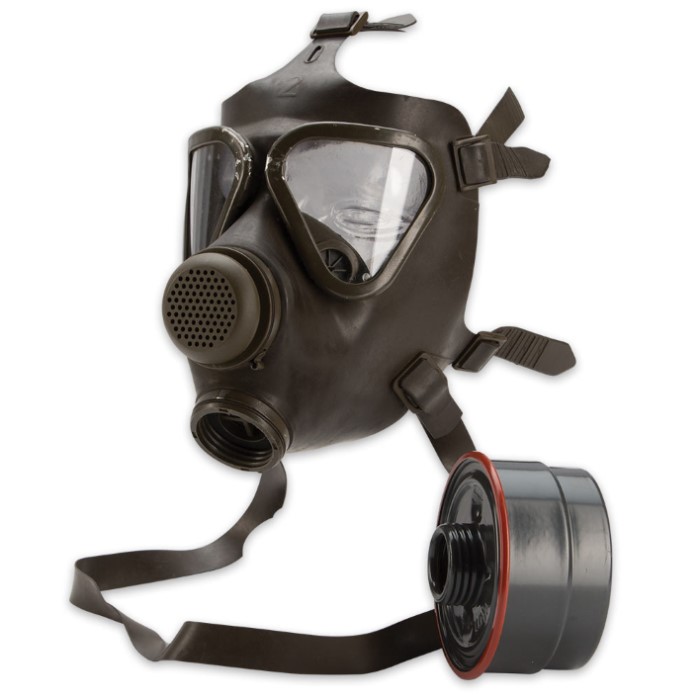 German M65 Gas Mask With Filter - Like-New | BUDK.com - Knives & Swords ...