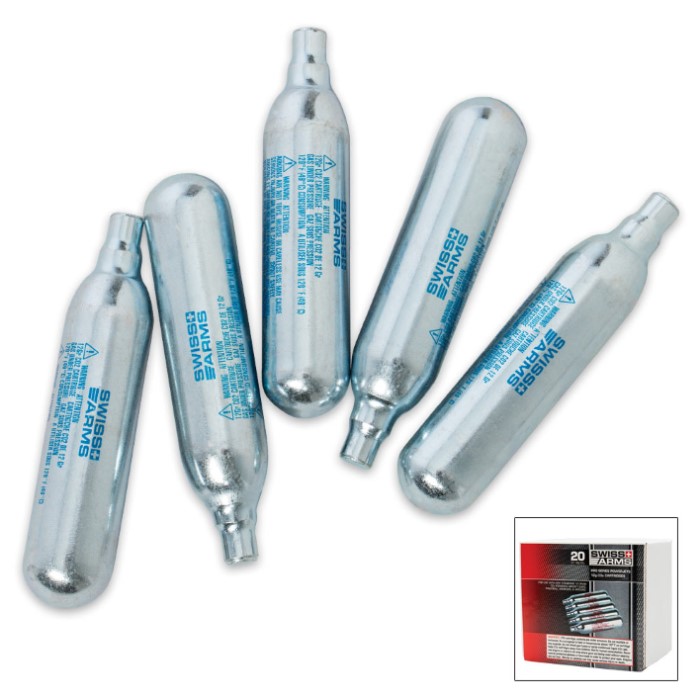 Firepower Pro Series Powerjet 12g CO2 Cartridges 20Ct.