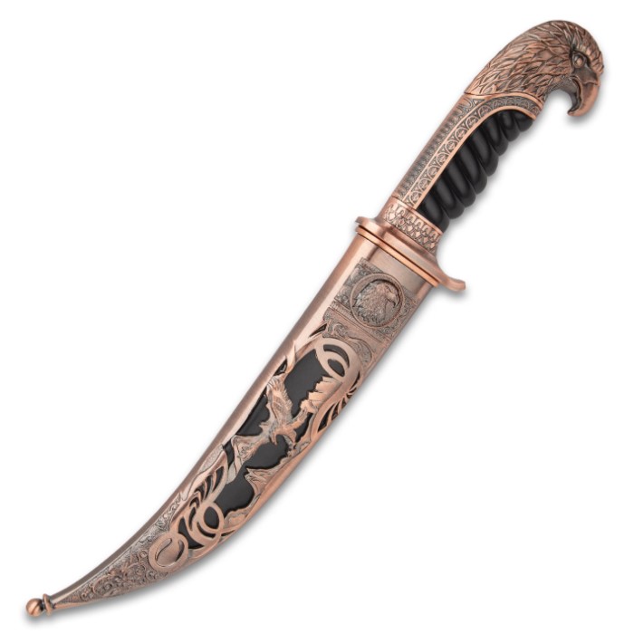 Royal Hunter Eagle Head Knife - Copper | True Swords