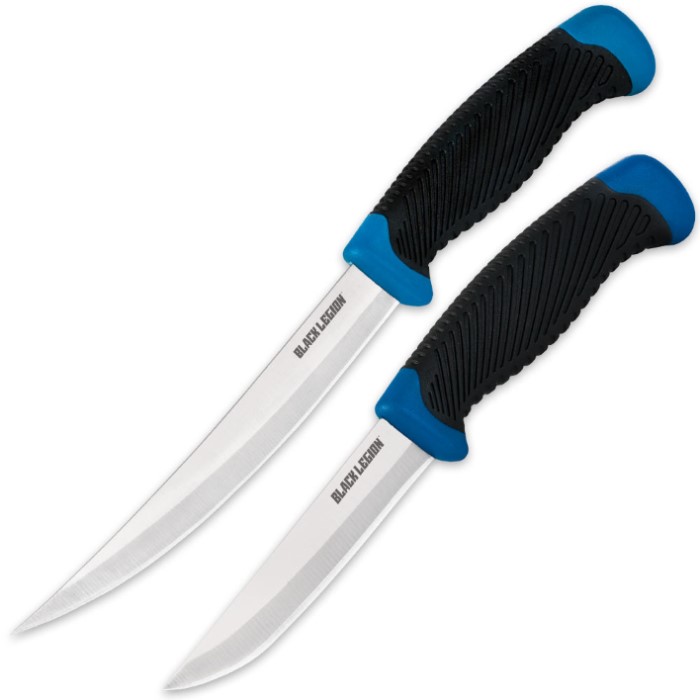 Black Legion Wahoo Killer Two Piece Knife Set Kennesaw Cutlery