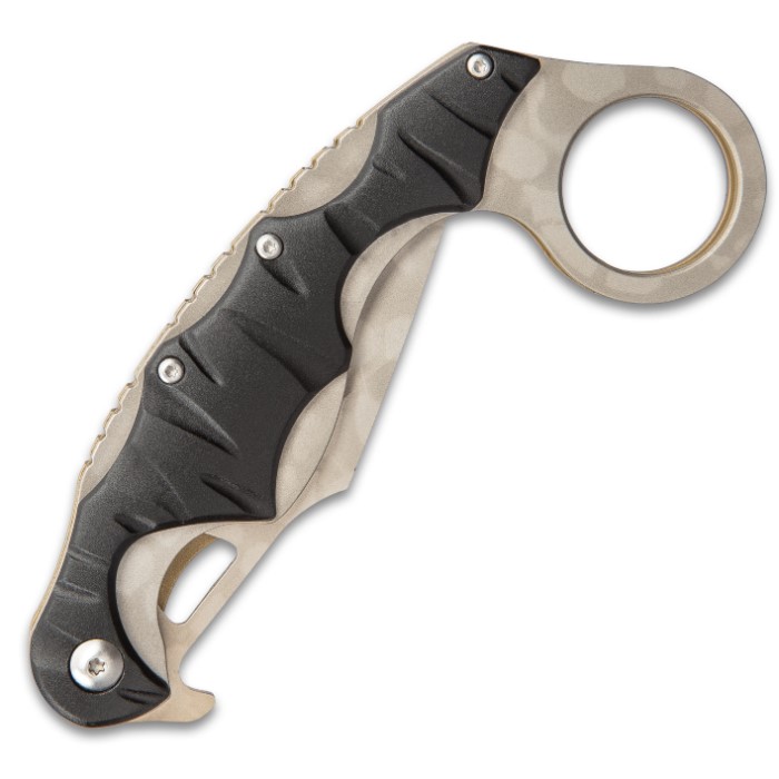 Black Legion Camouflage Folding Karambit Knives & Swords
