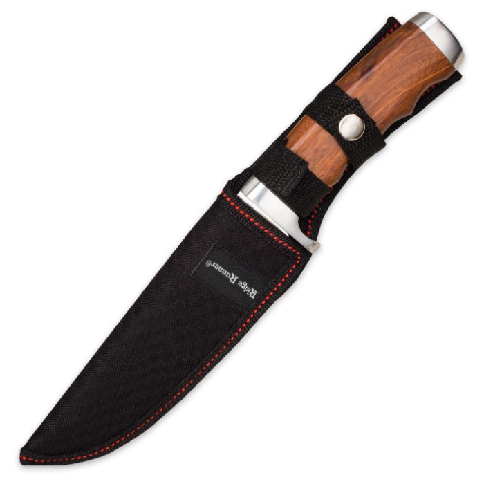Ridge Runner Bramblechase Fixed Blade Knife with Nylon Sheath