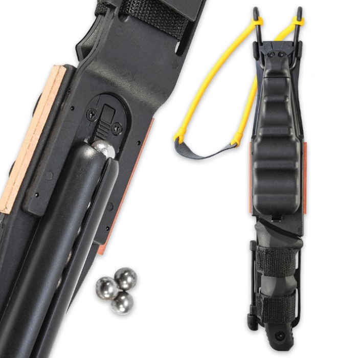 Schrade Guide Master Slingshot Fixed Blade Knife With MultiFunction