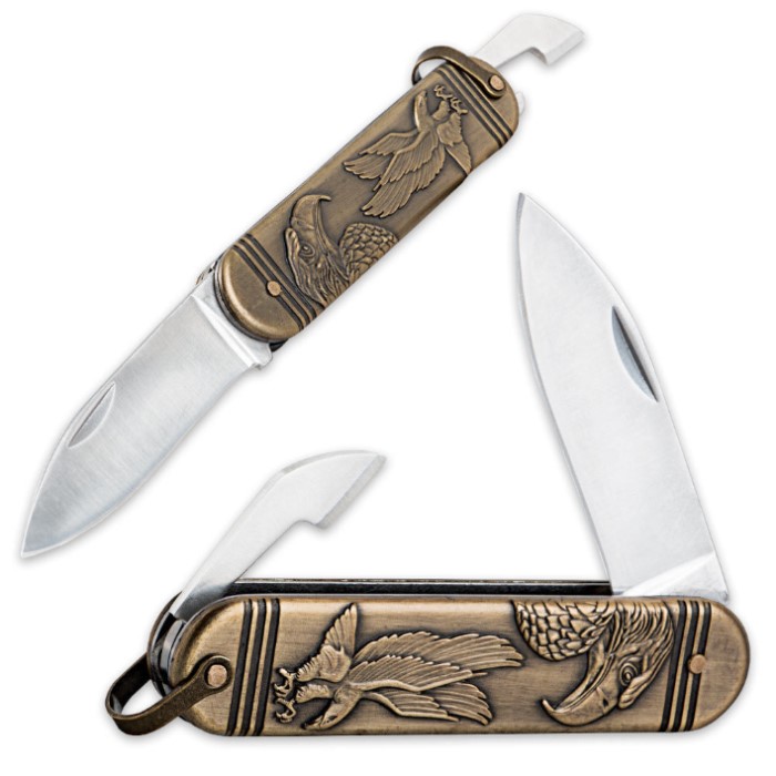Golden Eagle Folding Pocket Knife Kennesaw Cutlery