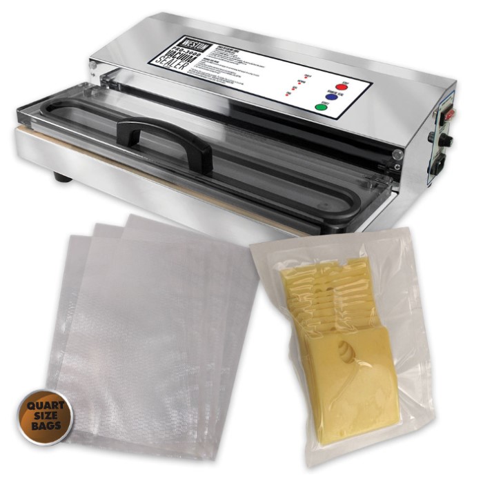 Vacuum Sealer Bags 8X12 100Count Kennesaw Cutlery