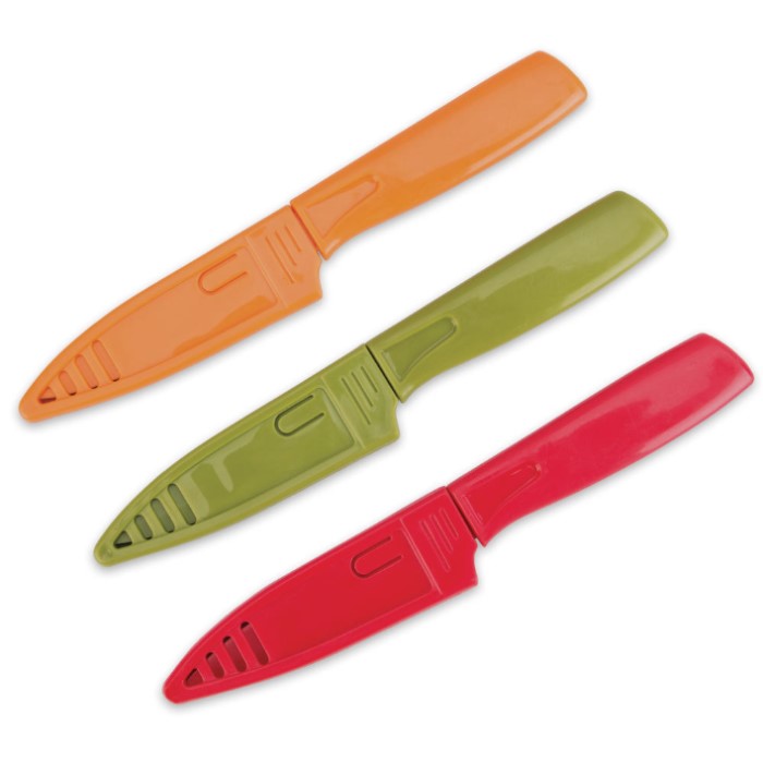 Max Edge Three Piece Pairing Knife Set With Sheaths Kennesaw Cutlery