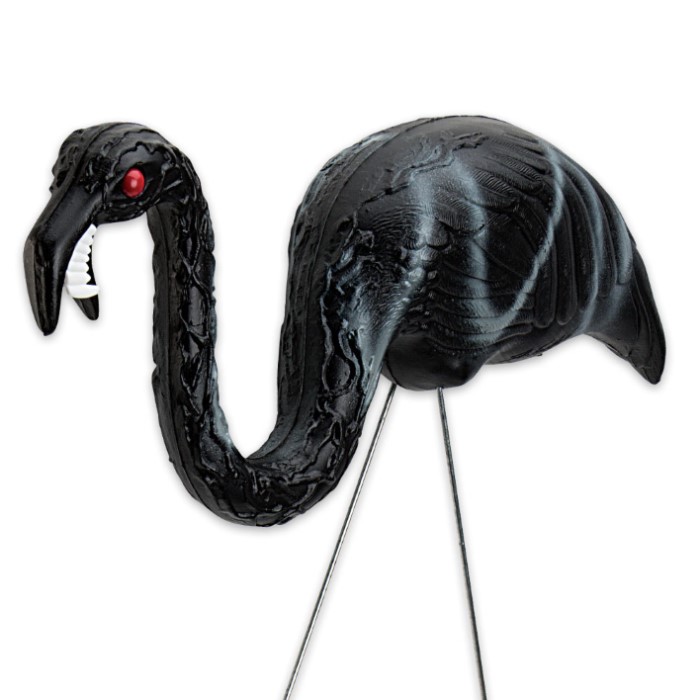 Zombie Flamingos Comes In A Pair Knives & Swords At The