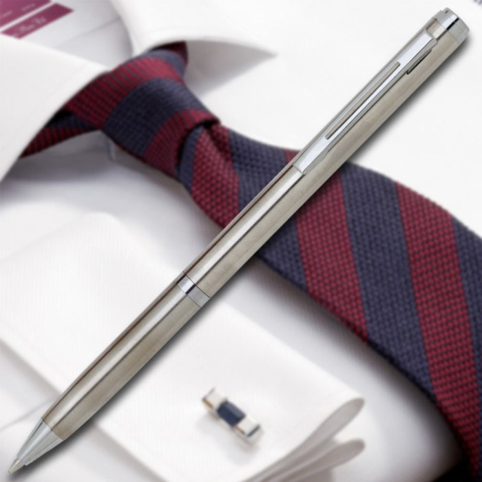 Silver Ink Pen Knife Kennesaw Cutlery