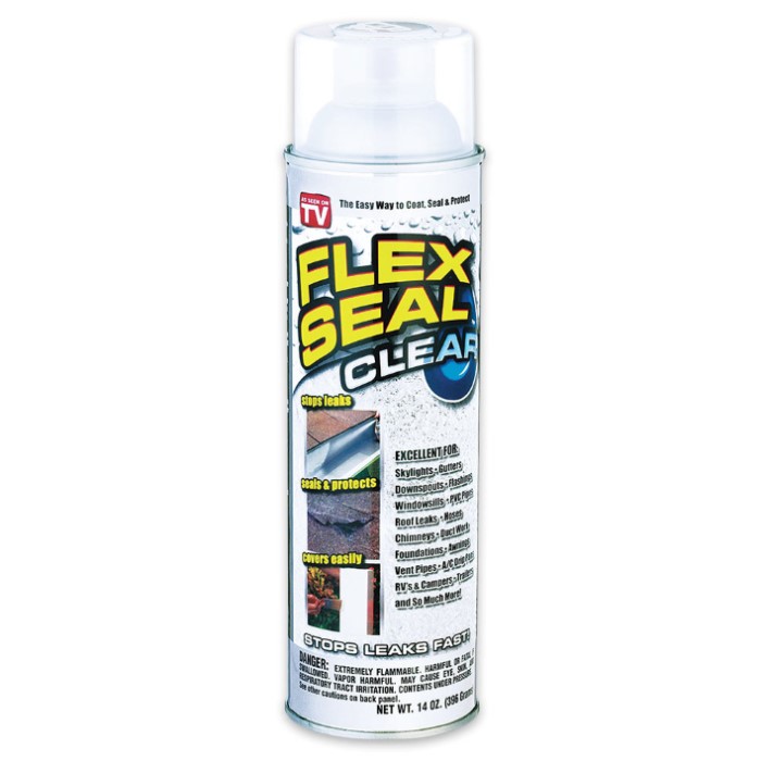 Flex Seal Clear Coating - Aerosol Spray 