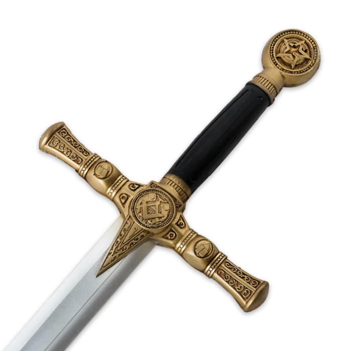 Medieval Knights Templar Broadsword Foam Sword | BUDK.com - Knives ...