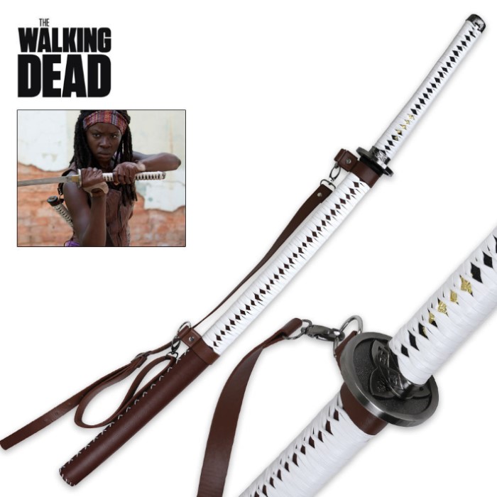 Officially Licensed The Walking Dead Sword of Michonne Kennesaw Cutlery