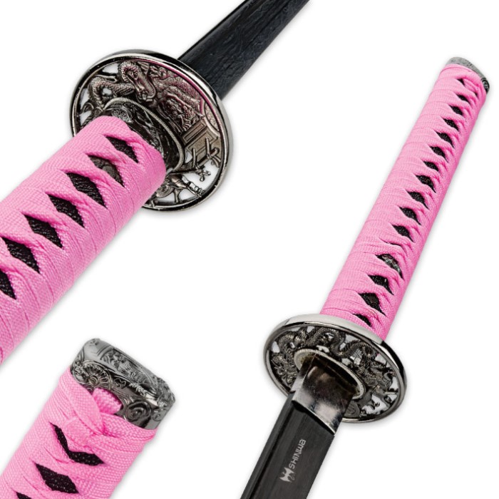 Shinwa Pink Warrior Katana Sword - Free Shipping!