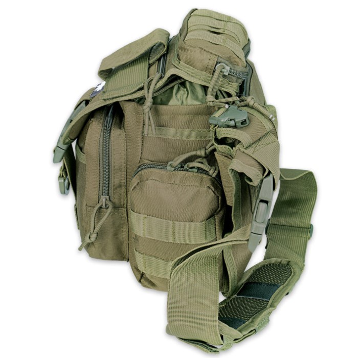 M48 Gear Tactical Waist Sling Bag - Messenger Bag - OD Green | CHKadels ...