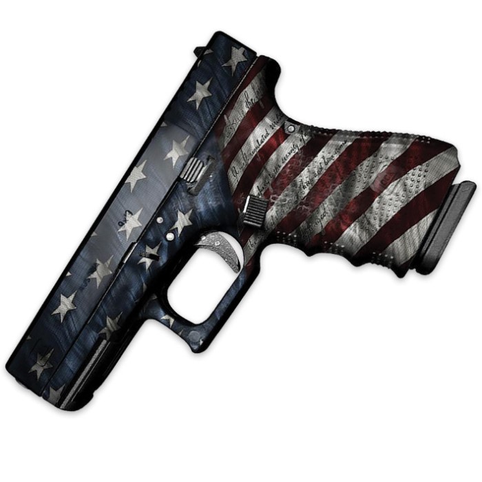 American Flag Pistol Skin - Free Shipping!