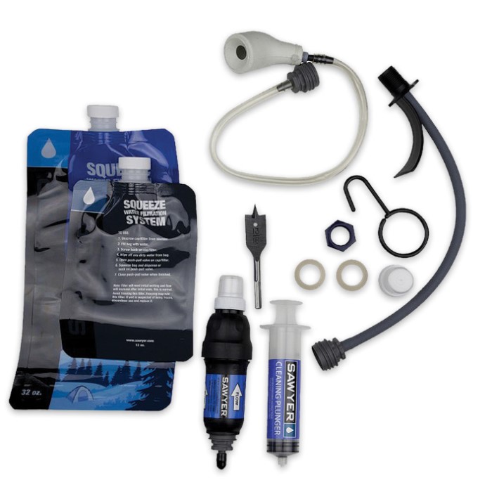 Sawyer AllinOne Water Filtration Kit Survival