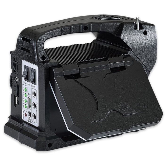 Solar Box 9in1 Solar Powered Emergency/Camping Kit Survival & Camping Gear