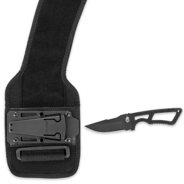 Gerber Ghostrike Fixed Blade Deluxe Kit with Neoprene Ankle Wrap