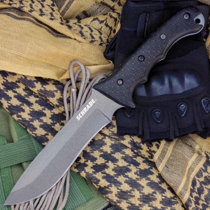 Schrade Extreme Survival Knife | BUDK.com - Knives & Swords At The ...