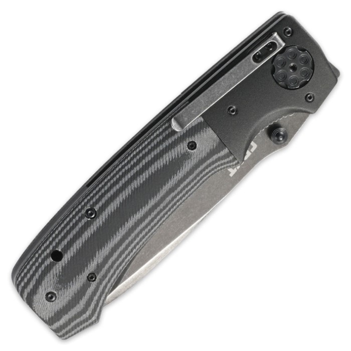 CRKT Ruger All-Cylinders +P Pocket Knife | Black Stonewashed Blade ...