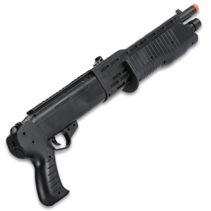 Pump-Action Franchi Spring Airsoft Shotgun - Featherweight Polymer ...