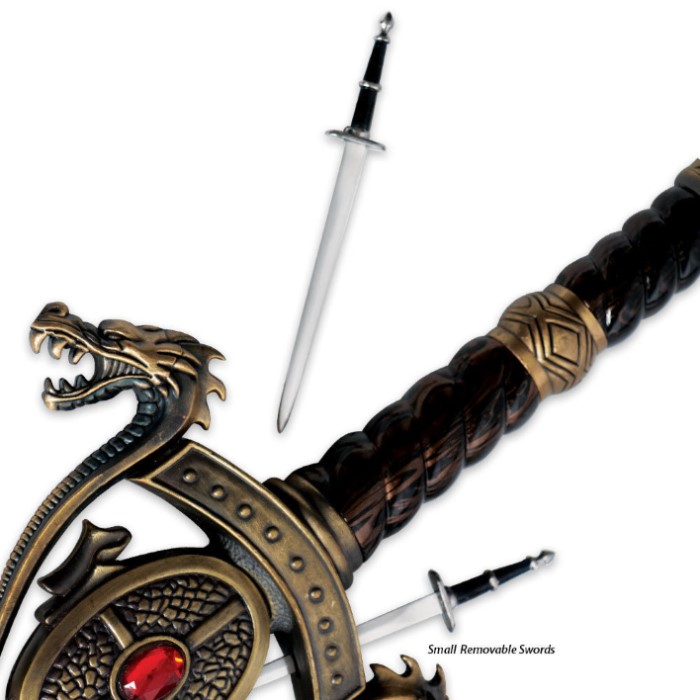 Medieval Dragon Sword Knives & Swords At The Lowest Prices!