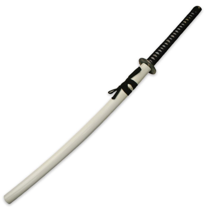 Ten Ryu Hand Forged Sword With White Scabbard | True Swords