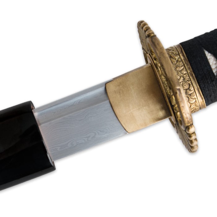 damascus steel katana
