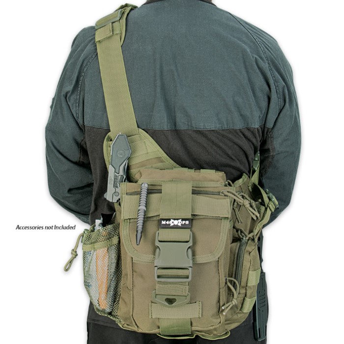 M48 Gear Tactical Waist Sling Bag - Messenger Bag - OD Green | CHKadels ...