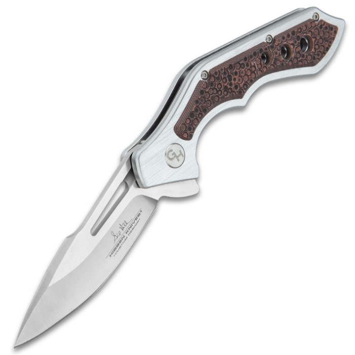 Hibben Hurricane Pocket Knife - 7Cr17 Stainless Steel ...