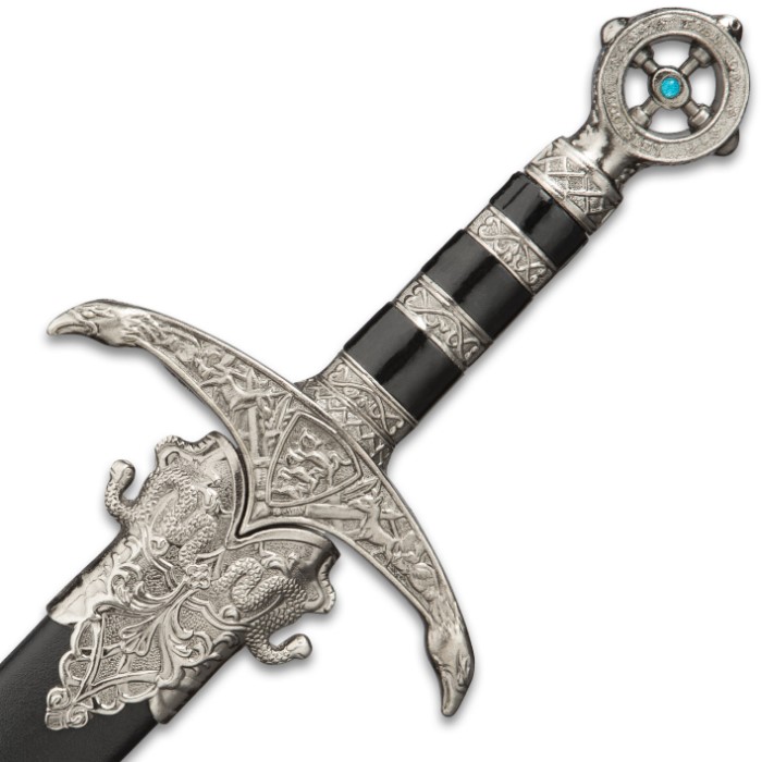 Robin Hood Sword of Locksley Stainless Steel Display Sword Ornate